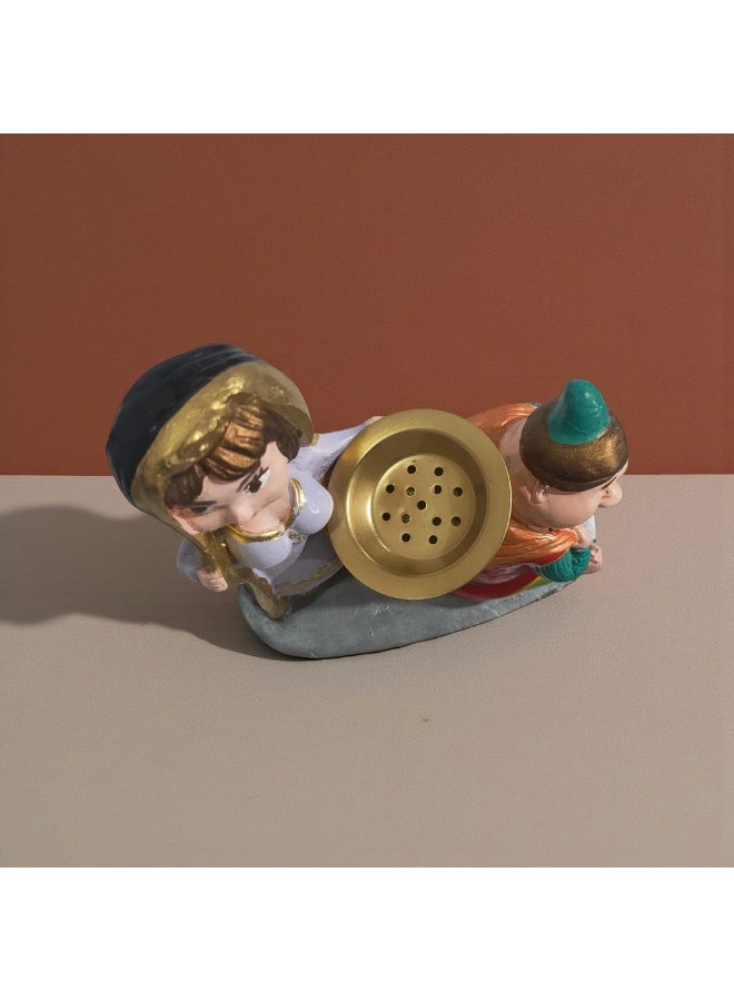 color zone pottery Fananees Ramadan cartoon characters (Fananes Ramadan multi-colored incense character) - Image 2